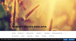 Desktop Screenshot of komoro.hu