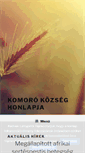 Mobile Screenshot of komoro.hu